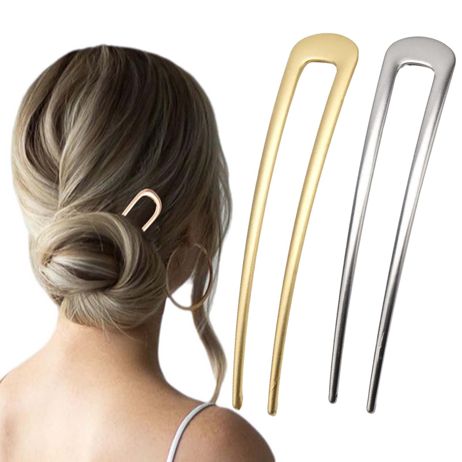 Women Accessories Aesthetic - Francuskie wsuwki do włosów w kształcie