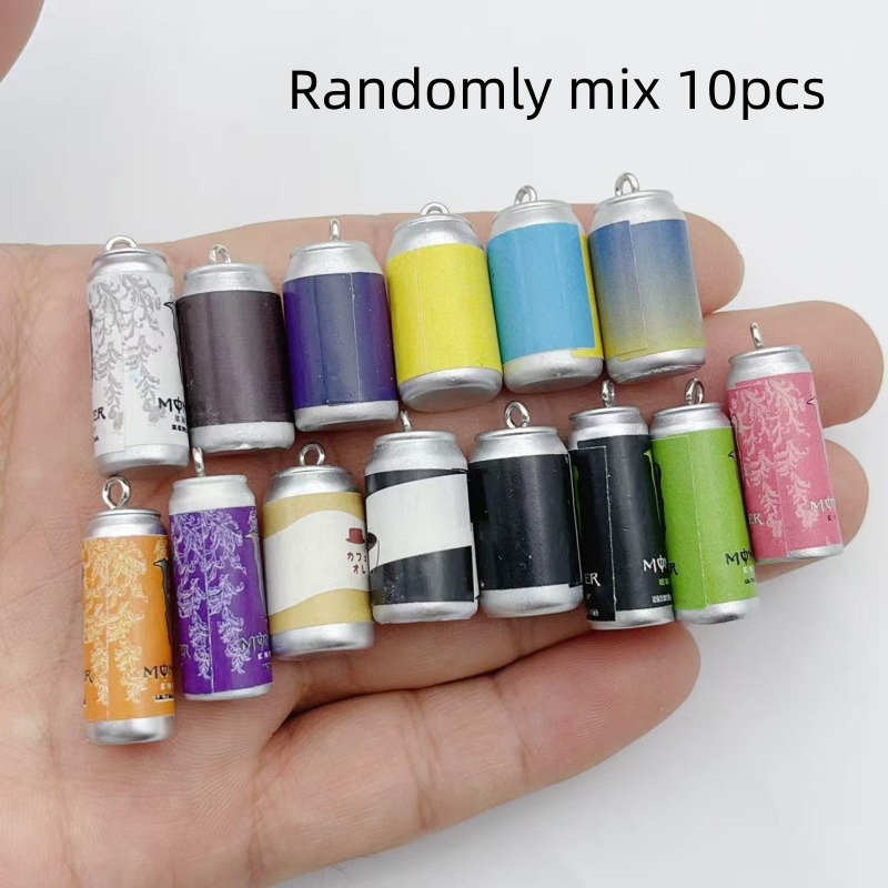 Women'S Key Accessories - 10 szt. Mini Symulowane Puszki Napojów