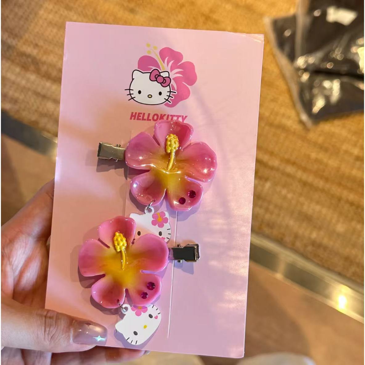 Women Accessories Aesthetic - Zestaw uroczych spinek do włosów Sanrio