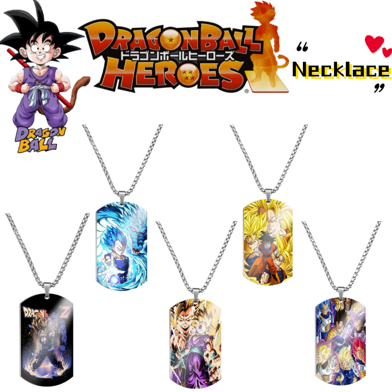 Women Accessories Aesthetic - Modny metalowy naszyjnik Dragon Ball Son