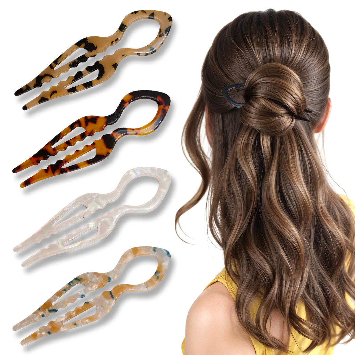 Szpilki do włosów w kształcie  – Women Accessories Wholesale recenzja i cena