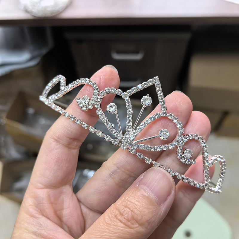 Srebrna Korona Ślubna z Cyrkon – Women Accessories Aesthetic recenzja i cena