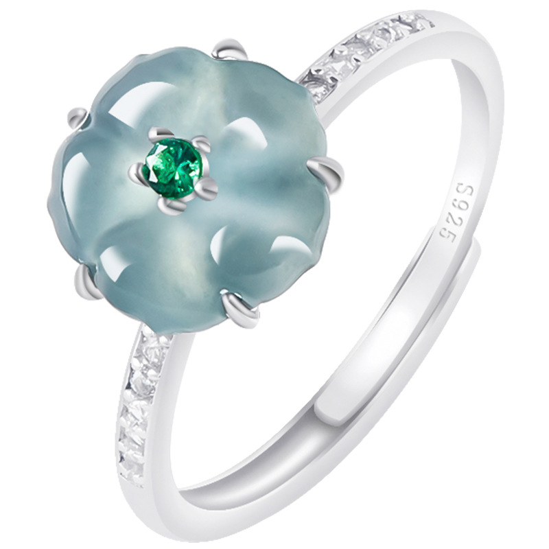 Niebieskie pierścionki z jadei – Accessories Woman recenzja i cena