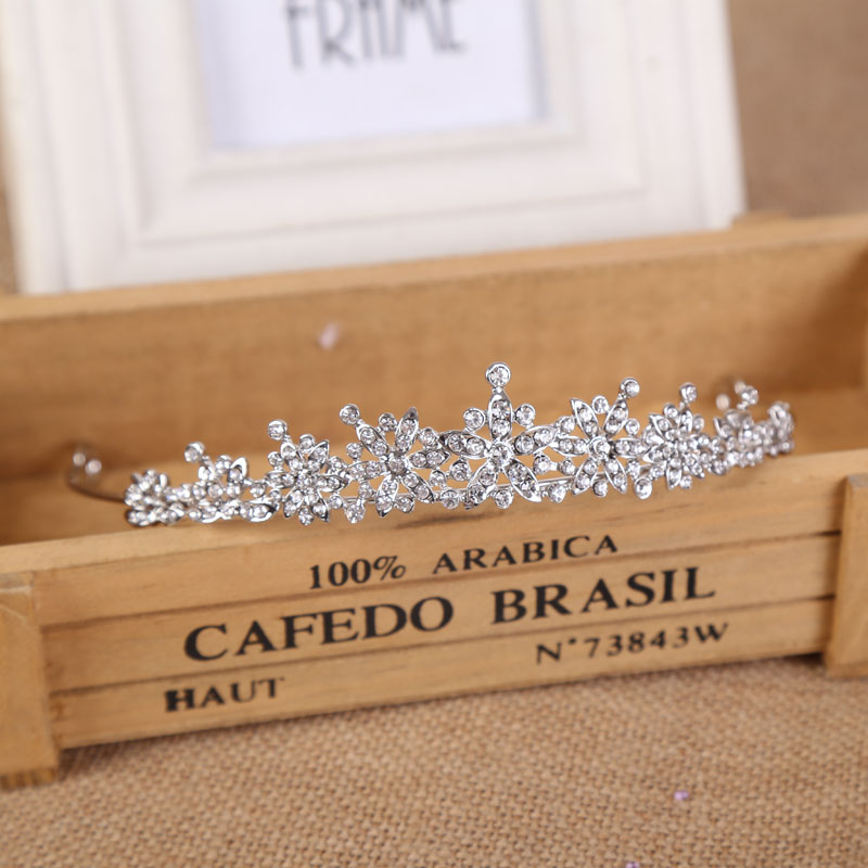 Kryształowa tiara ślubna do wł – Women Accessories Aesthetic recenzja i cena