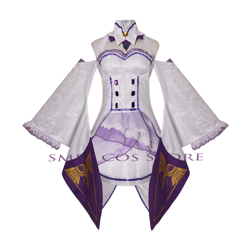 Emilia Cosplay Anime Re:Zero K – Women'S Anime Accessories recenzja i cena