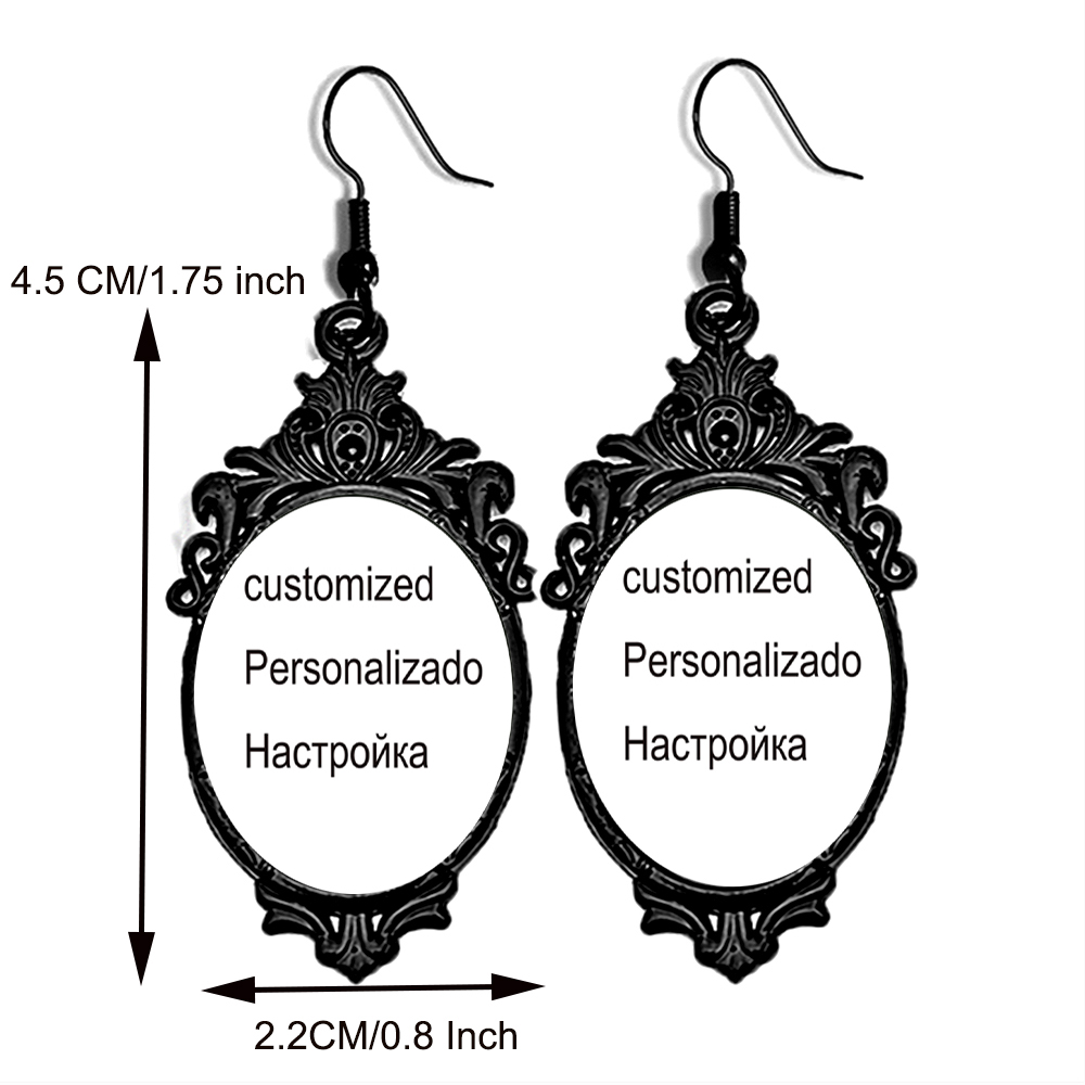 Nowe czarne kolczyki wiszące M – Women Jewelry Accessories For Black Dress recenzja i cena