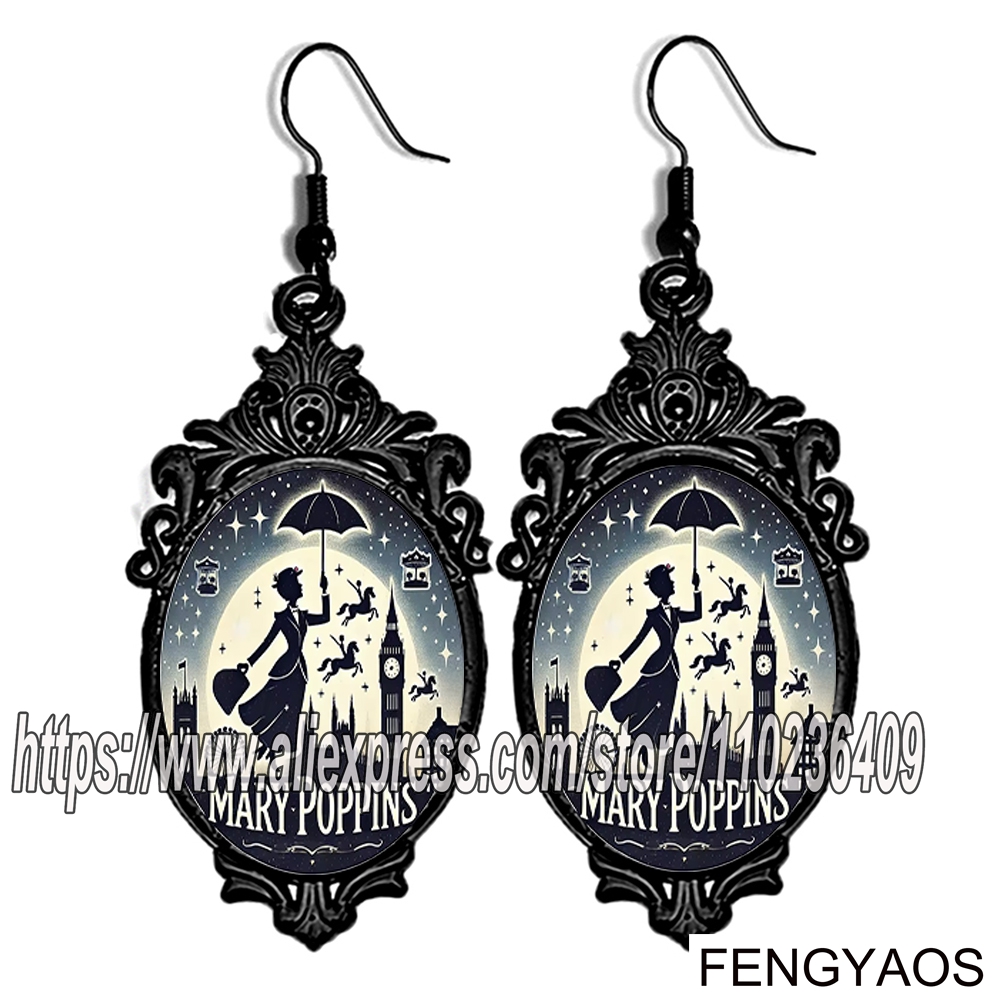 Nowe czarne kolczyki wiszące M – Women Jewelry Accessories For Black Dress recenzja i cena