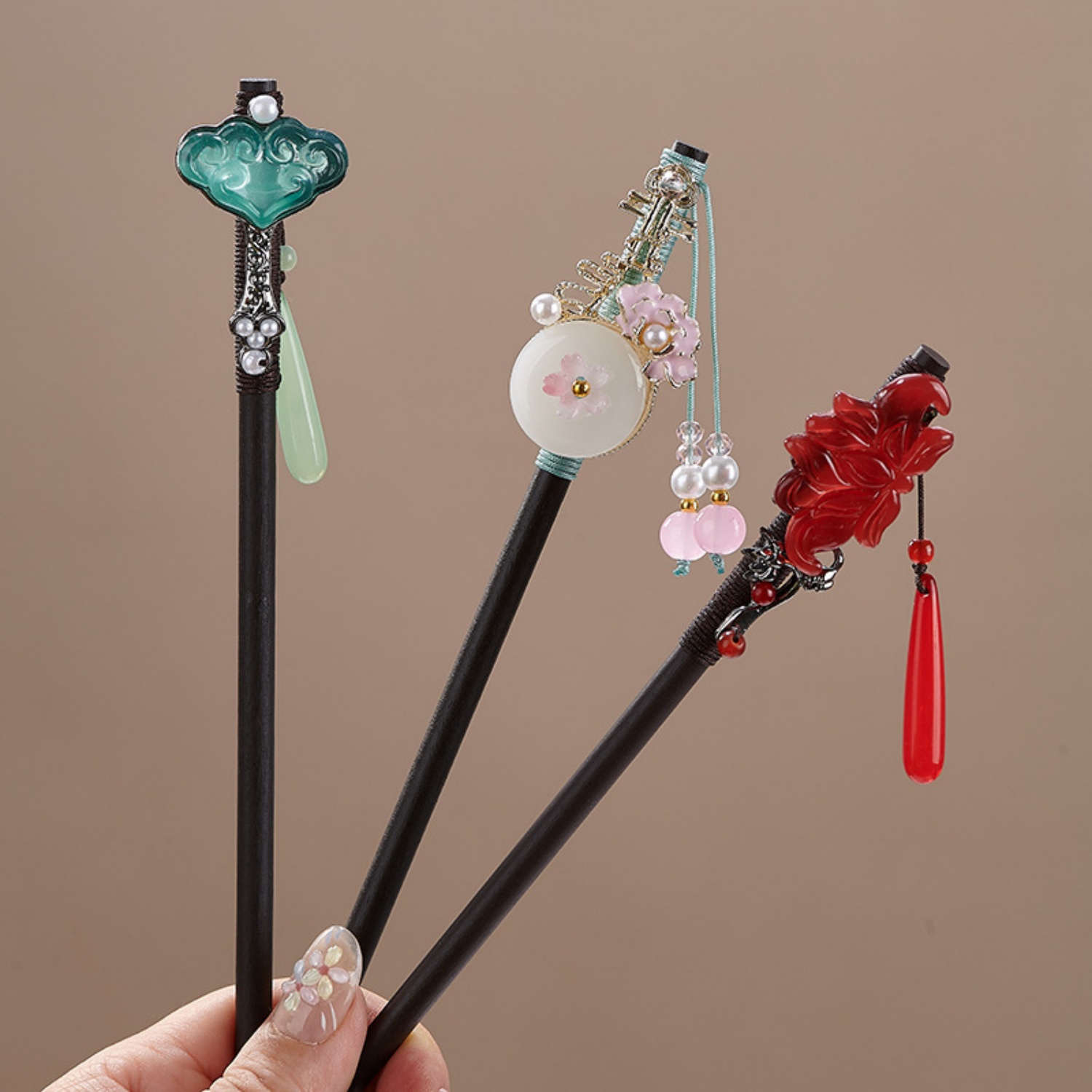 Vintage spinka do włosów z kwi – Women Accessories Aesthetic recenzja i cena