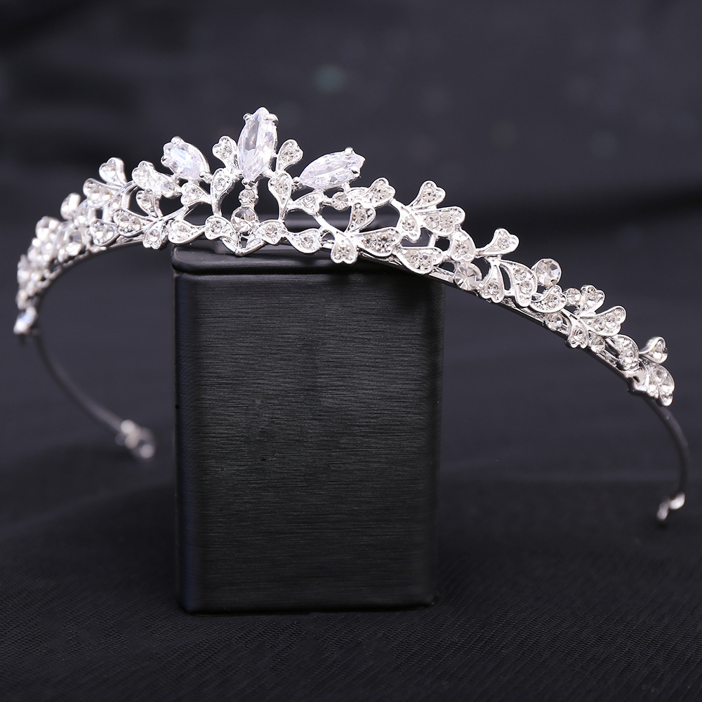Barokowa Luksusowa Korona Ślub – Women Jewelry Accessories For Black Dress recenzja i cena