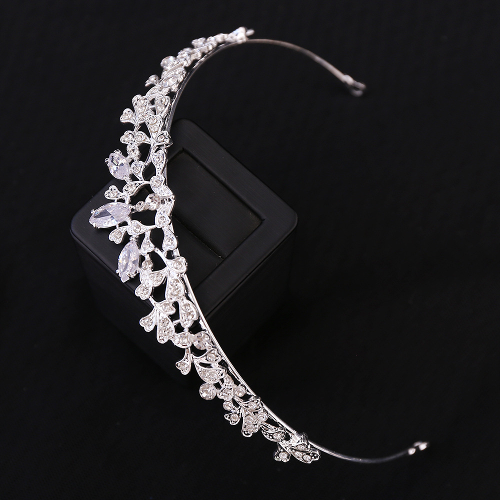 Barokowa Luksusowa Korona Ślub – Women Jewelry Accessories For Black Dress recenzja i cena