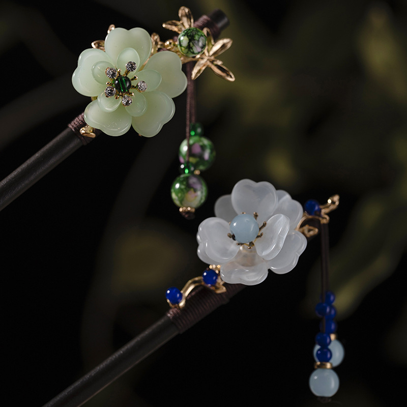 1 szt. Drewniana spinka do wło – Women Accessories Aesthetic recenzja i cena
