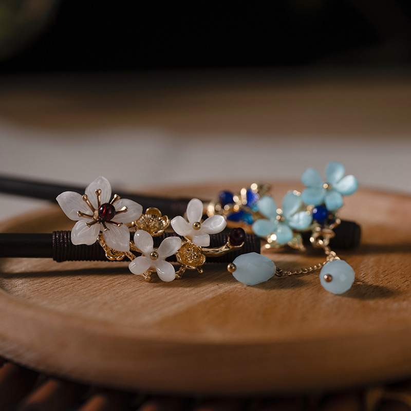 1 szt. Drewniana spinka do wło – Women Accessories Aesthetic recenzja i cena