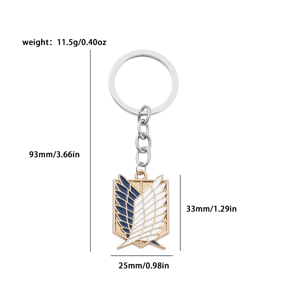 Anime Atak Tytanów Emaliowana  – Women'S Key Accessories recenzja i cena