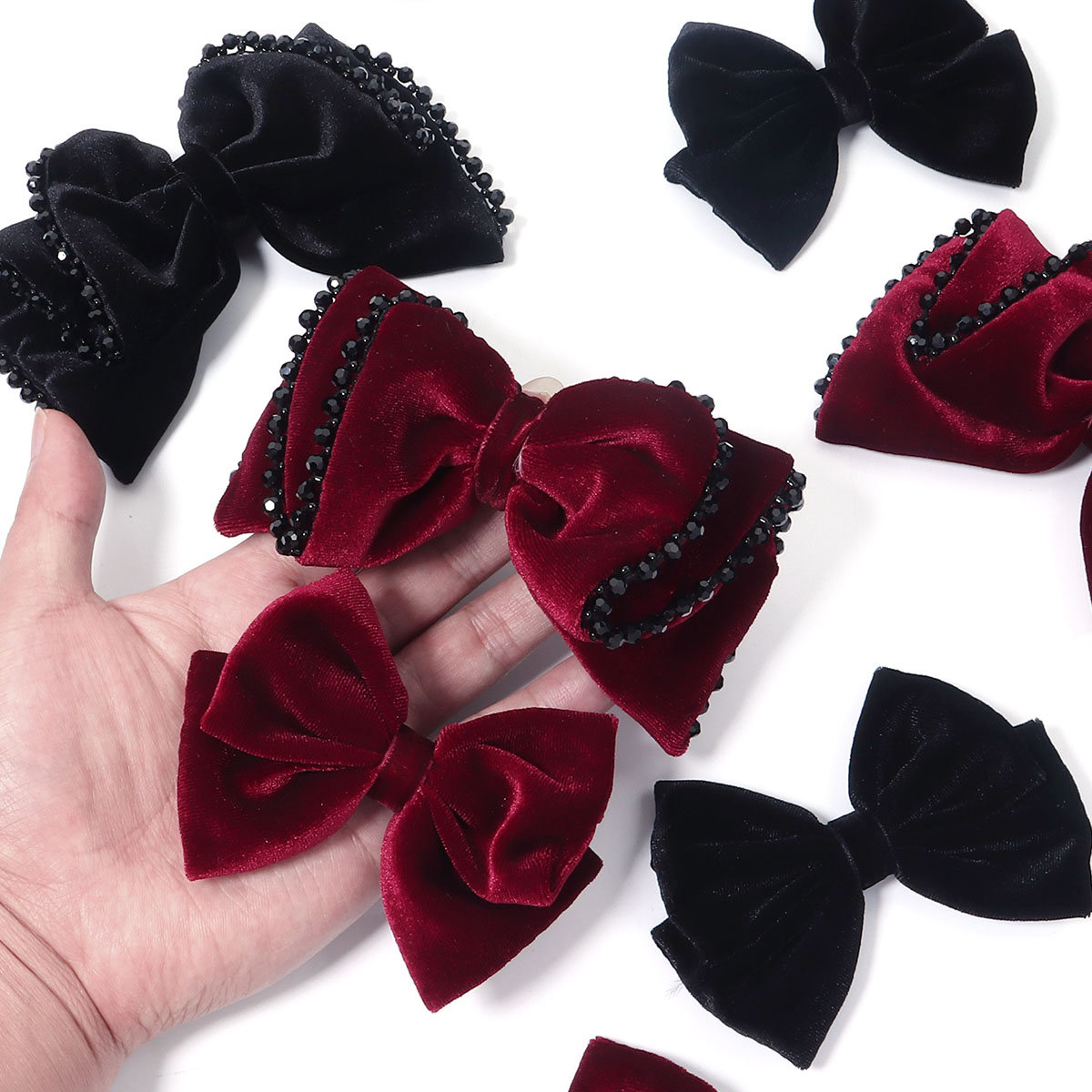 Wino Czerwone Czarne Klasyczny – Women Jewelry Accessories For Black Dress recenzja i cena