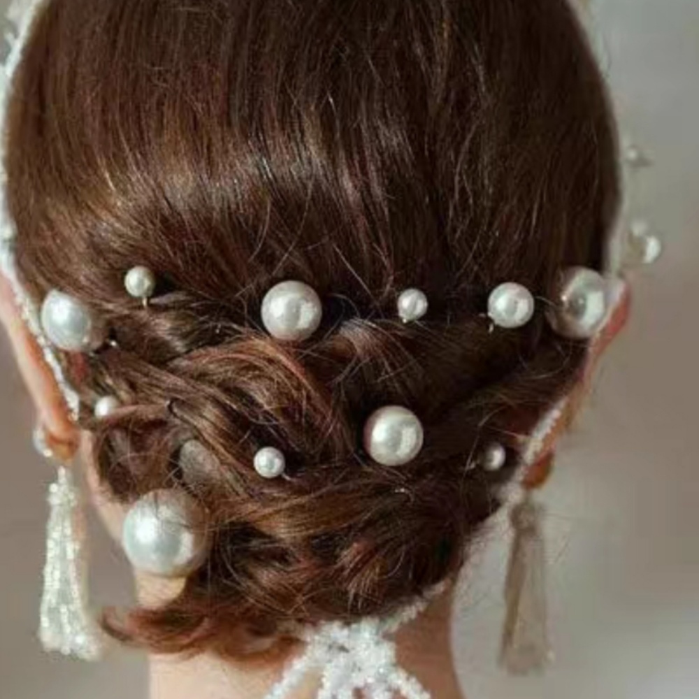 Zestaw spinek do włosów z perł – Women Accessories Aesthetic recenzja i cena