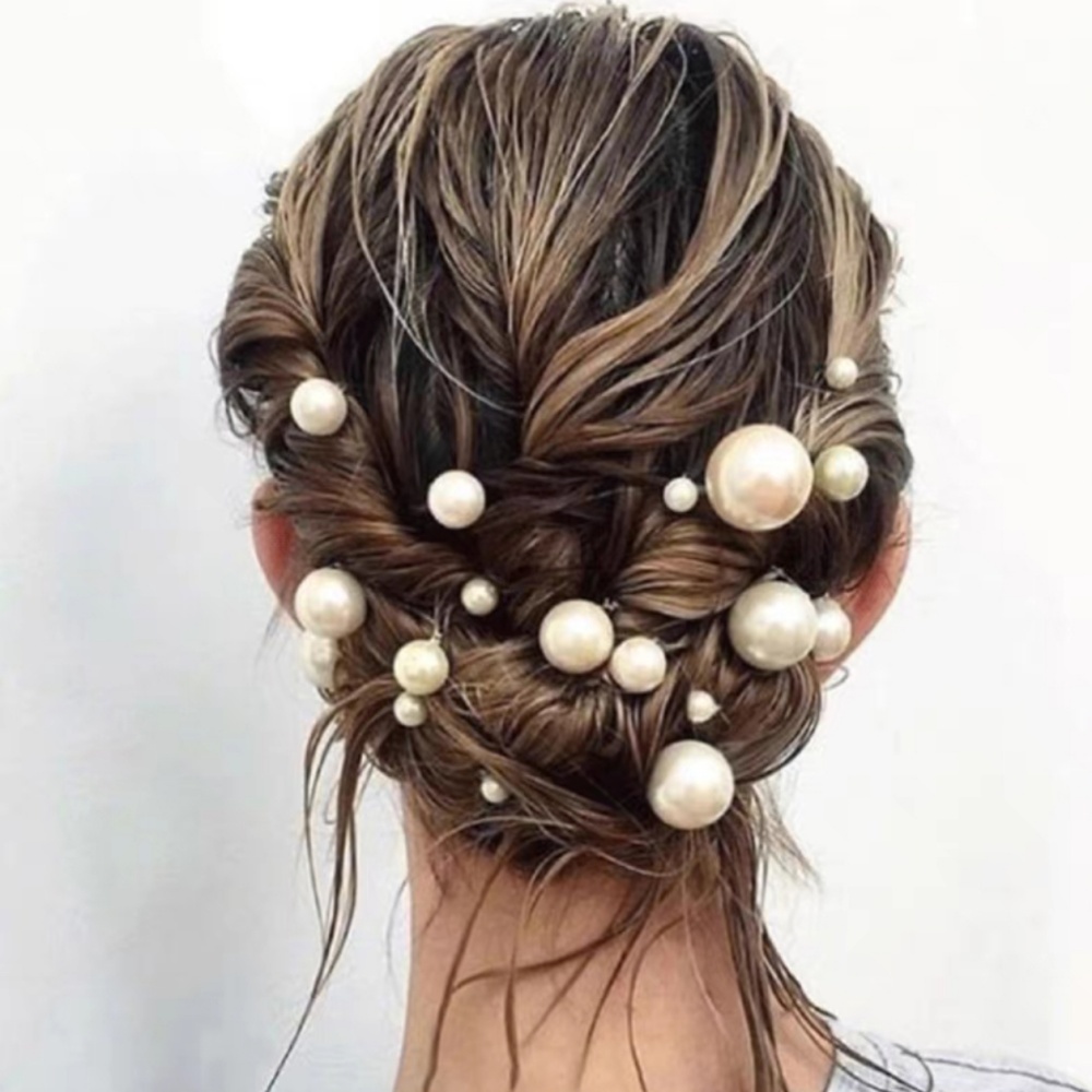 Zestaw spinek do włosów z perł – Women Accessories Aesthetic recenzja i cena