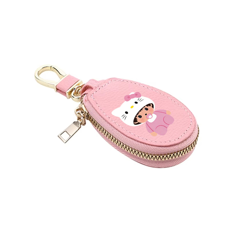 1 szt. MONCHHICHI Skórzany Por – Women'S Key Accessories recenzja i cena