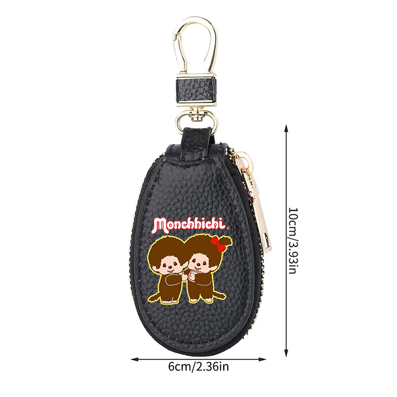 1 szt. MONCHHICHI Skórzany Por – Women'S Key Accessories recenzja i cena