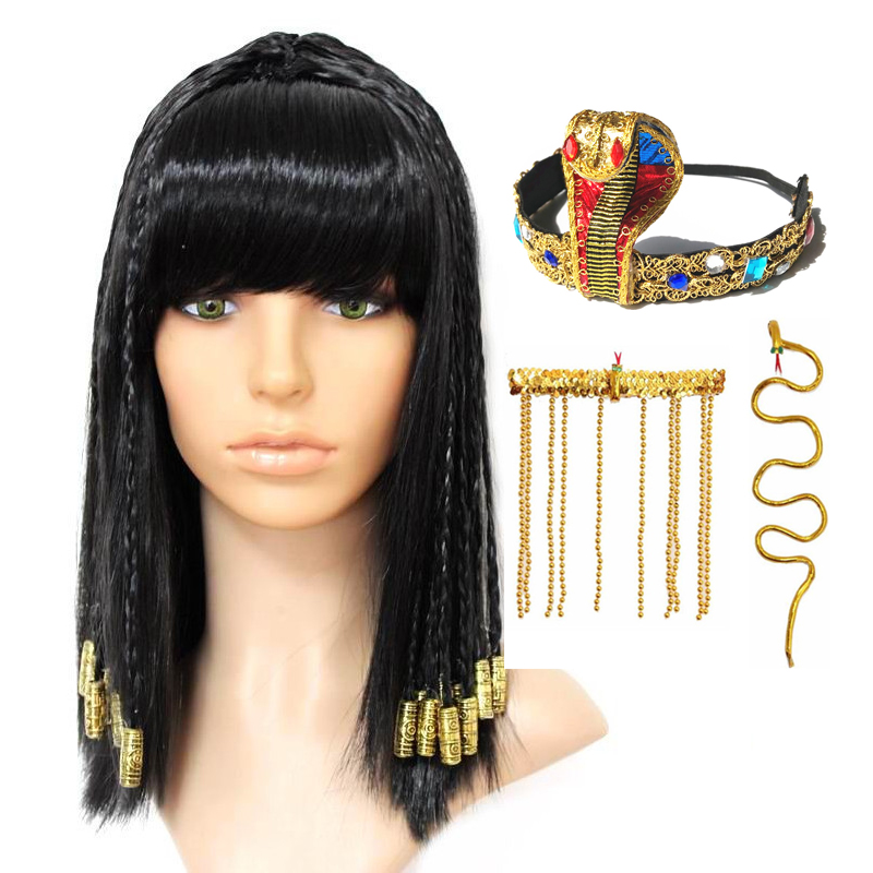 Peruka Kleopatra Kobieta Egips – Women Accessories In Egypt recenzja i cena